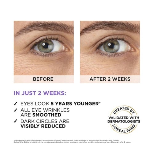 سيروم العين هيالورون اكسبرت من لوريال - 20مل