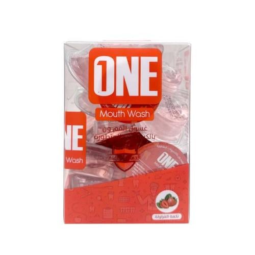 غسول فم الكبسولات المتطورة بنكهة الفراولة 20 كبسول...