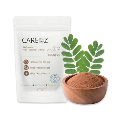 بودرة الشعر 3 في 1 (أملا-أريثا-شيكاكاي) من كيراوز...