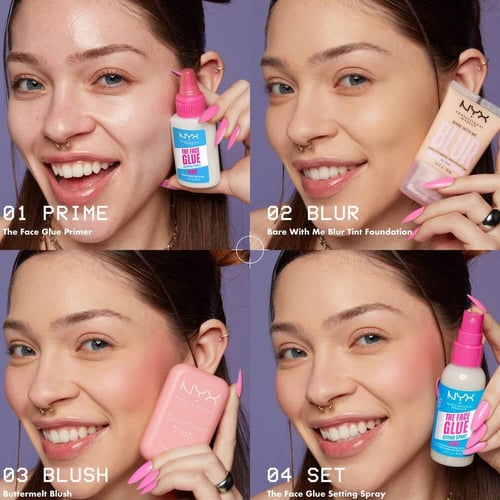 بخاخ مثبت مكياج ذا فيس جلو من نيكس - 60مل