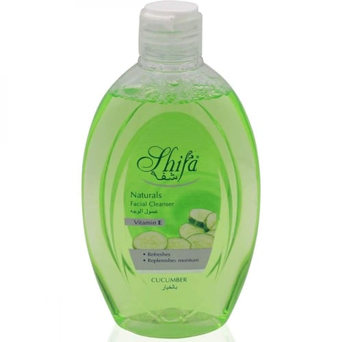 غسول وجه بالخيار من شفاء - 225مل