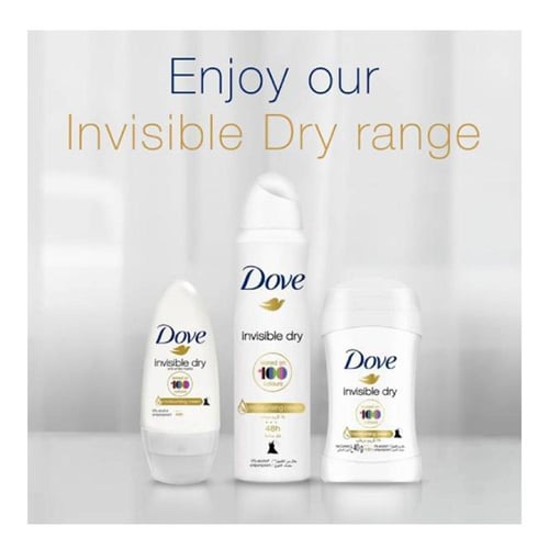 مزيل عرق رول انفيزبل دراي من دوف - 50مل