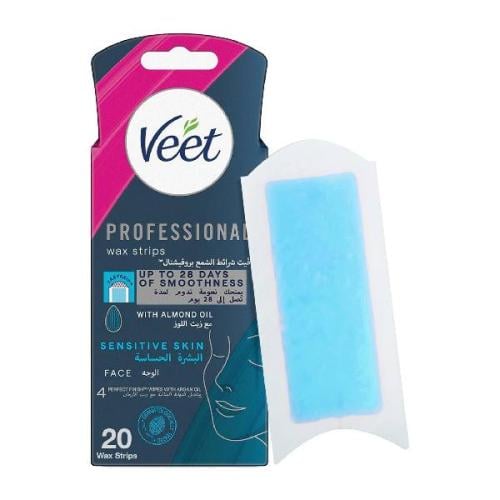 شرائح ازالة الشعر بروفيشنال للوجه للبشرة الحساسة م...