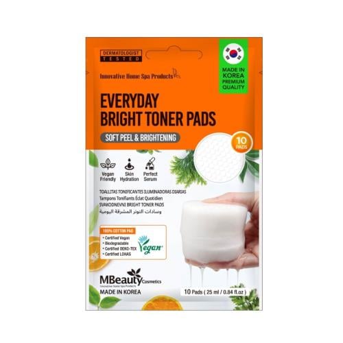 وسادات التونر المشرقة اليومية من ام بيوتي - 10قطعة