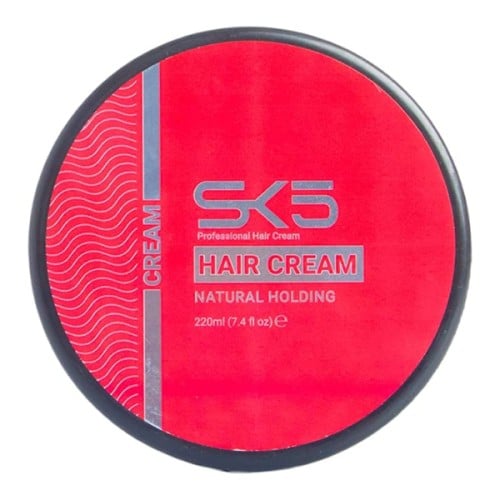 كريم لتصفيف الشعر احمر من اس كيه 5 , 220 مل