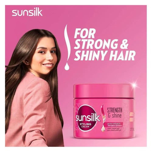 كريم تصفيف الشعر قوه ولمعان من صانسيلك - 275مل