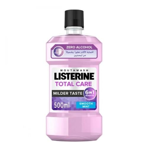 غسول فم توتال كير بالنعناع من ليسترين - 500مل