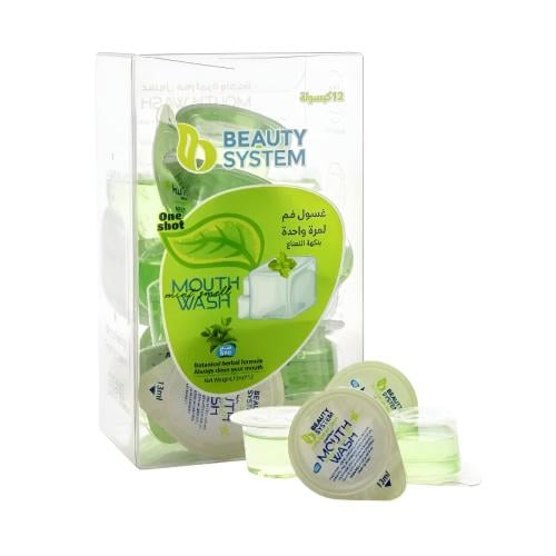 غسول فم كبسولات بنكهة النعناع من بيوتي سيستم - 12...