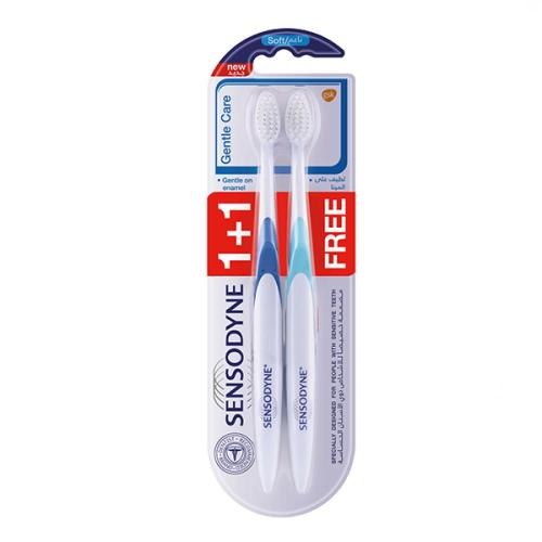 فرشاة اسنان ناعم 1+1 مجانا عناية لطيفة من سنسوداين