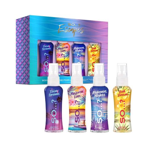 مجموعة معطر جسم بخاخ اسكيب 4 × 50 مل من سو...؟