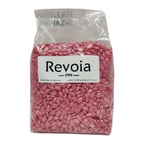 حبيبات شمع ازالة الشعر وردي من ريفويا - 1000جرام