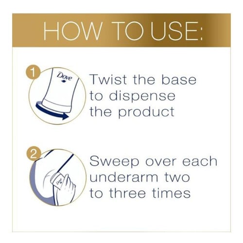 مزيل عرق ستيك اصلي من دوف - 40جرام