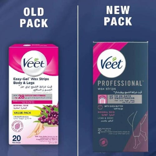 شرائح ازالة الشعر بروفيشنال للبشرة العادية من فيت...