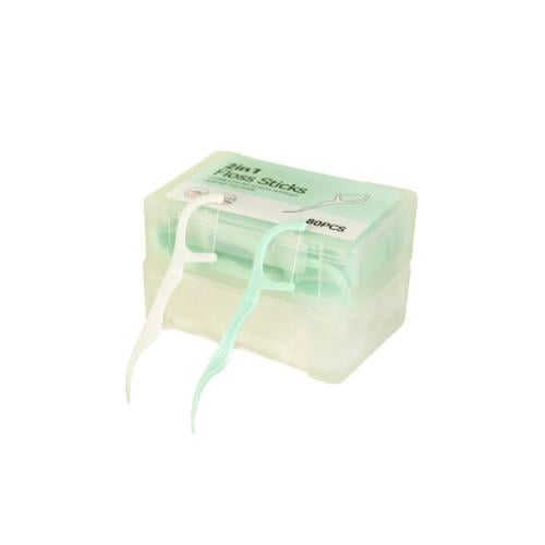 نكاشة مع خيط لتنظيف الأسنان مع فلورين الصوديوم من...