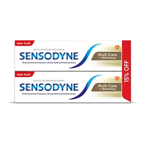 معجون الأسنان تبييض عناية متعددة من سنسوداين - 2 ×...