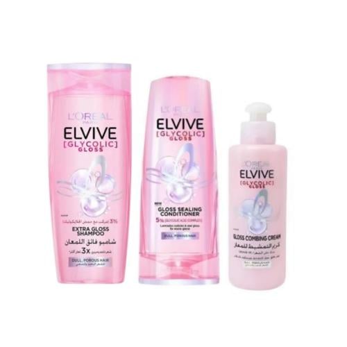 مجموعة جليكوليك جلوس من لوريال - 3 قطع
