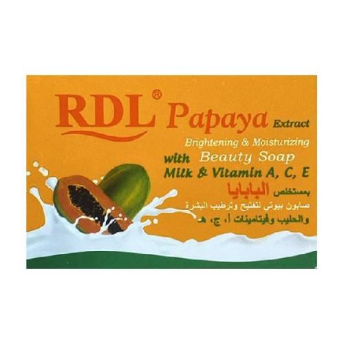 صابون قالب بالبابايا و الحليب من ار دي ال - 128جرا...