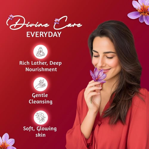 غسول جسم بالزعفران الساحر من فاتيكا - 250مل