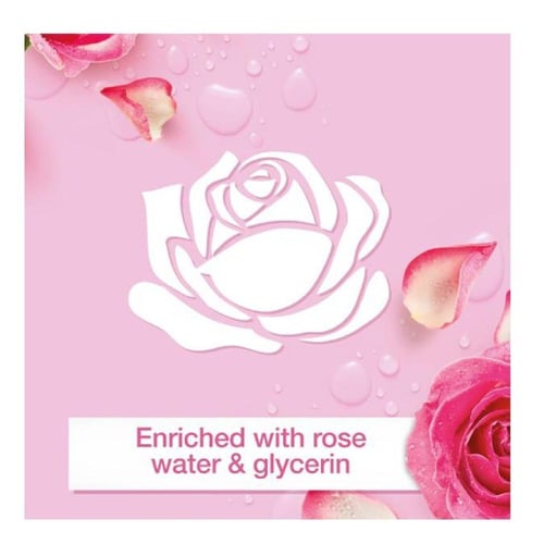 غسول جسم مع ماء الورد فيتا ريش من جونسون - 400مل