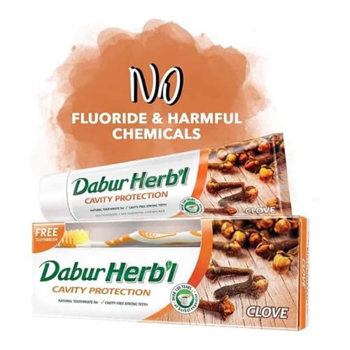 معجون الأسنان قرنفل من دابر - 150مل