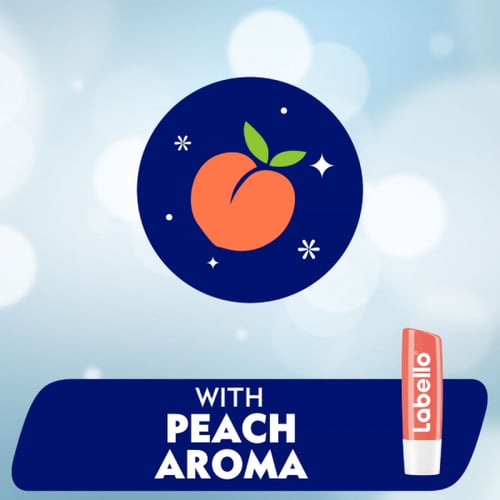 مرطب الشفاه بالخوخ شاين من لابيللو - 4.80جرام