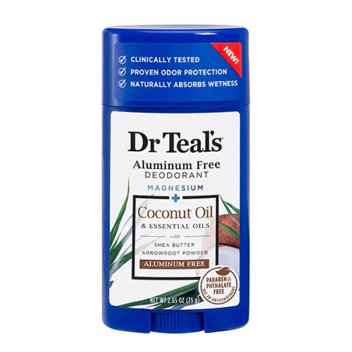 مزيل عرق ستيك بجوز الهند من دكتور تيلز - 75 جرام