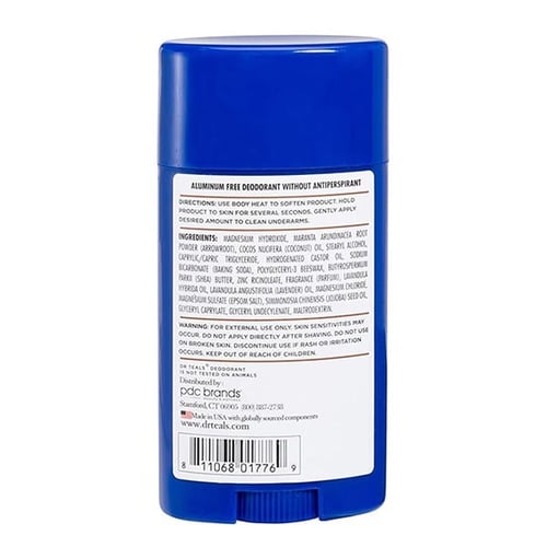 مزيل عرق ستيك بجوز الهند من دكتور تيلز - 75 جرام