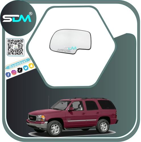 زجاج مرايا جمس يوكن 2000-2002 يسار جهة السائق