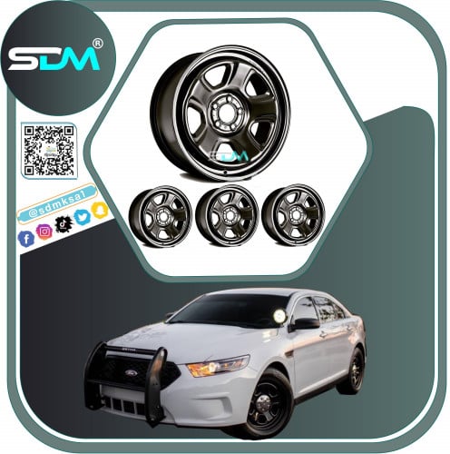 طقم جنوط بوليسي مقاس 18 الطقم 4 جنوط