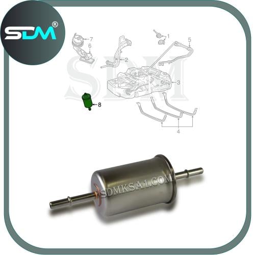 فلتر بنزين كروان فكتوريا - قراند ماركيز 1998-2011