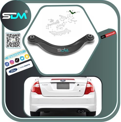 مقص خلفي فوق فيوجن 2010-2012