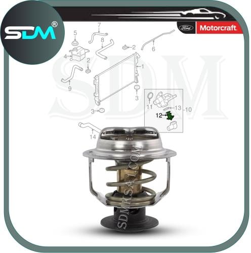 بلف حرارة اكسبلورر 2011-2019