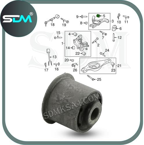 جلدة مقص خلفي فوق داخلي اكسبلورر 2011-2019