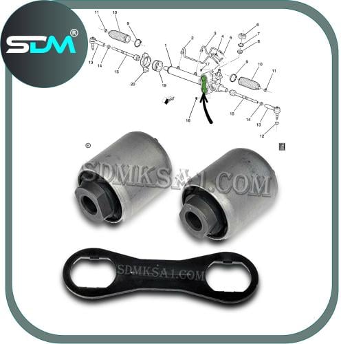 جلد تثبيت دودة يوكن 2007-2014