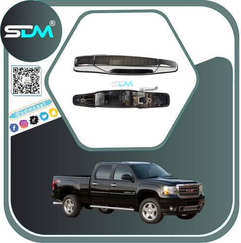 يد باب امامي خارجي جمس سييرا 2007-2013 نيكل يمين