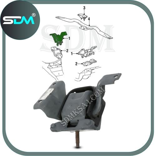 كرسي مكينة يمين تاون كار 2009-2011