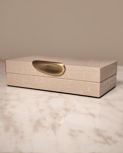 صندوق اكسسوارات جلد