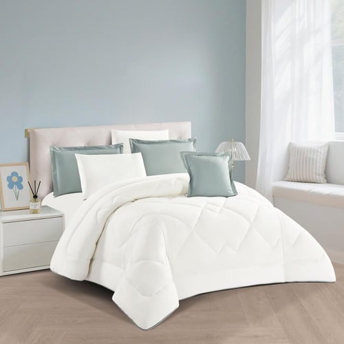 مفرش نسمه - صيفية مفرد ونص 4 قطع - تيفاني + سكري