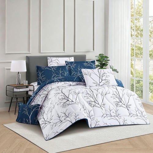 مفرش سيرين - صيفية مزدوج 7 قطع