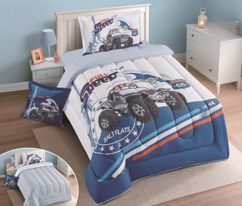 مفارش اطفال - صيفية 4 قطع - ولادي