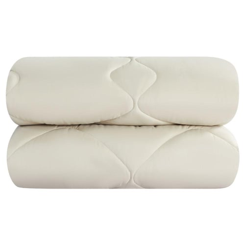 مفرش نسمه - صيفية مفرد ونص 4 قطع - بيج + سكري