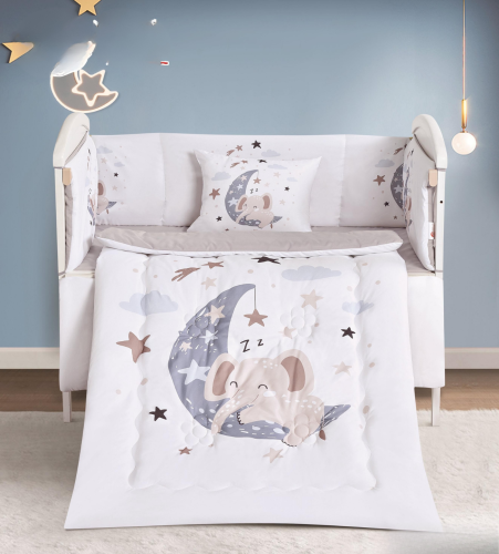 مفارش اطفال بحواجز 5 قطع - ولادي