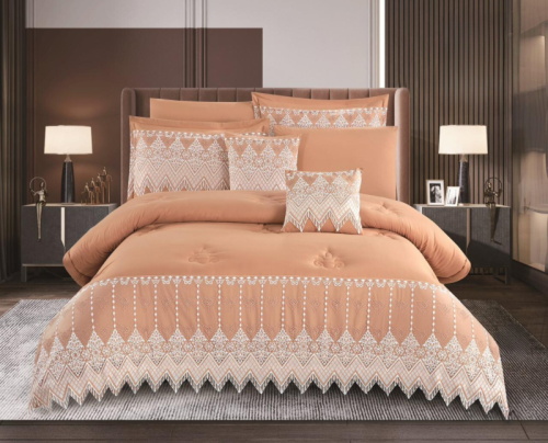 مفرش عرائسي - صيفية مزدوجة 8 قطع