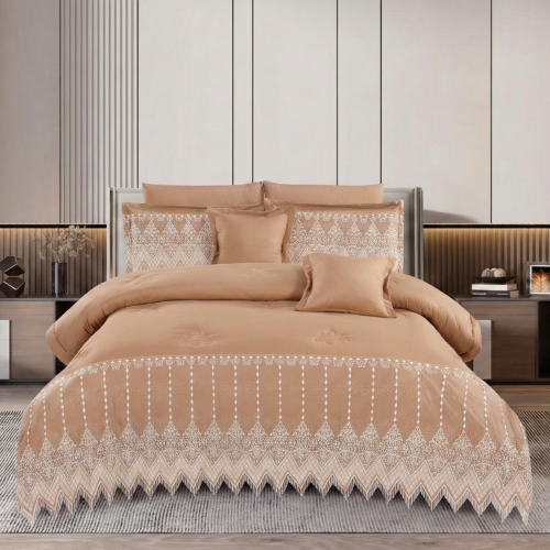 مفرش دانيا – صيفي - مزدوج 8 قطع - جملي