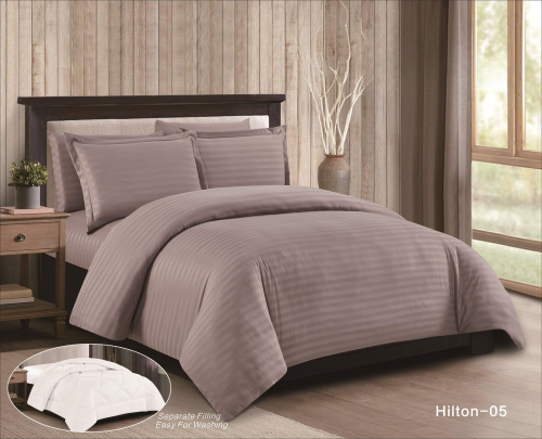 مفرش فندقي - مزدوج صيفي 7 قطع