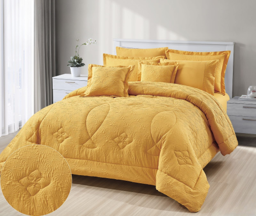 مفرش تيفان - صيفية - مفرد ونص 5 قطع