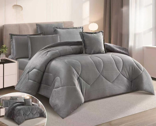 مفرش الورا - شتوي - مفرد ونص 4 قطع