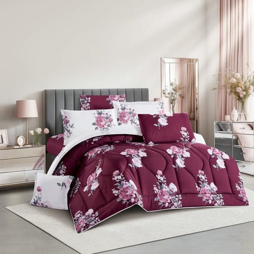 مفرش نورمين - صيفي - مفرد ونص 4 قطع