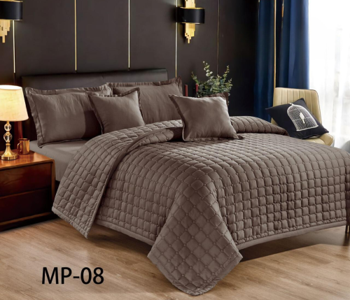 مفرش قطني - صيفي مفرد ونص 4 قطع