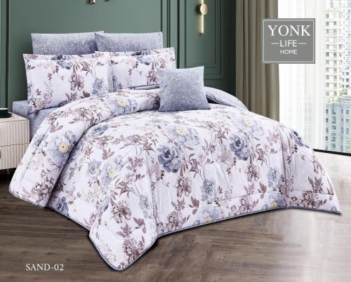 مفرش ساند - قطن - مزدوج 7 قطع